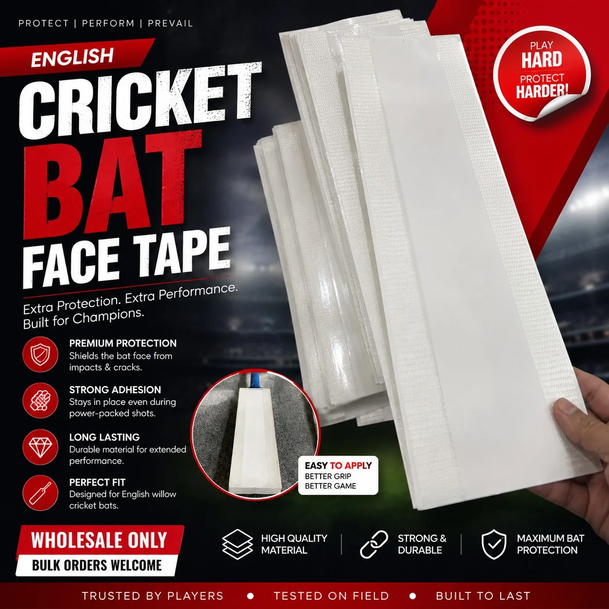 English  Cricket Bat Tape