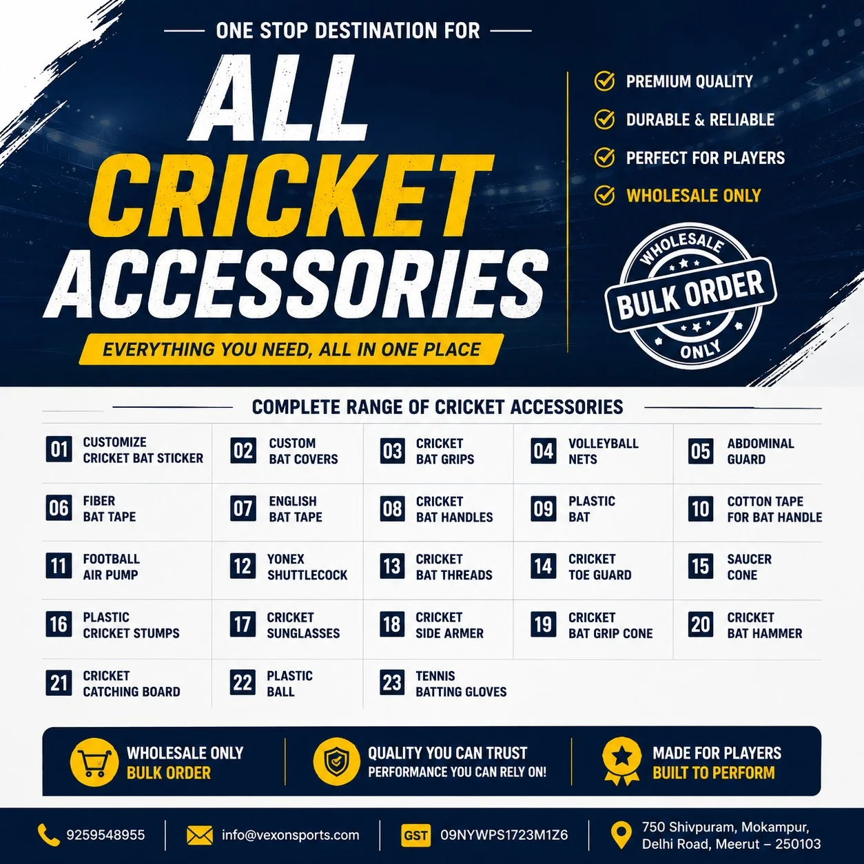Cricket Accessories